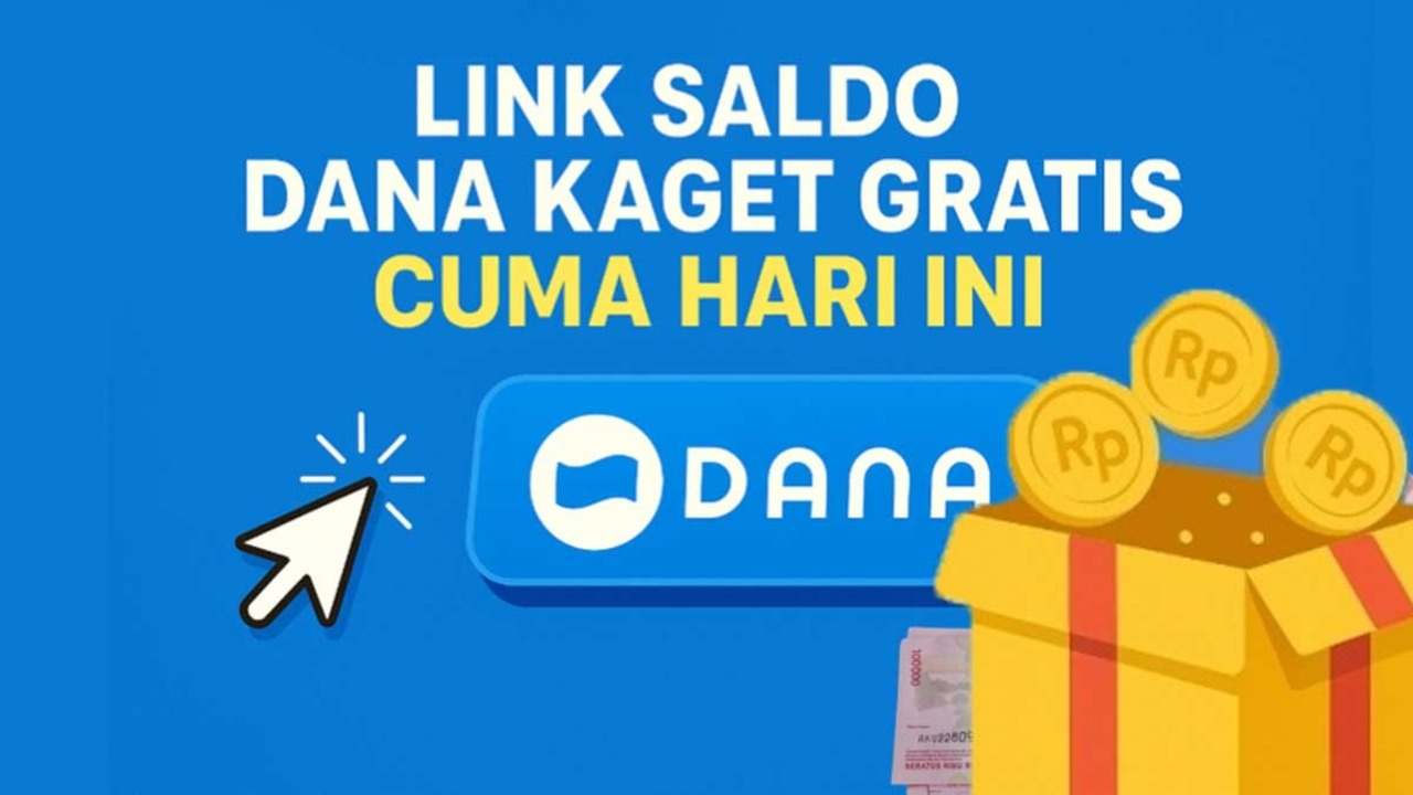 Cuan Gratis 115 Ribu dari Promo DANA Kaget, hanya Sampai Malam Ini, Buruan Klaim!