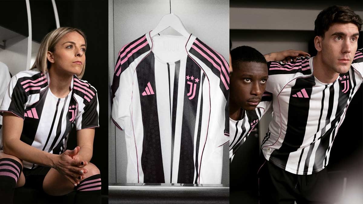 Keren! Juventus Perkenalkan Jersey Kandang Musim 2025/26