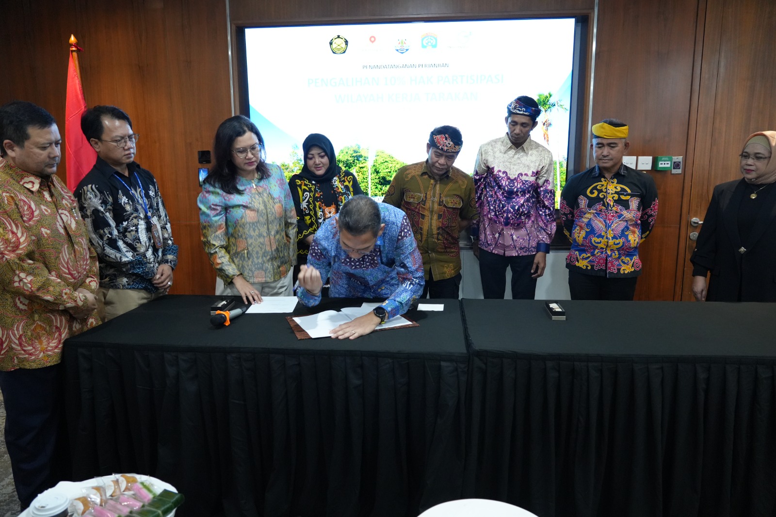 PT Migas Kaltara Jaya dan Medco E&P Tandatangani Perjanjian Pengalihan PI 10 Persen Wilayah Kerja Tarakan