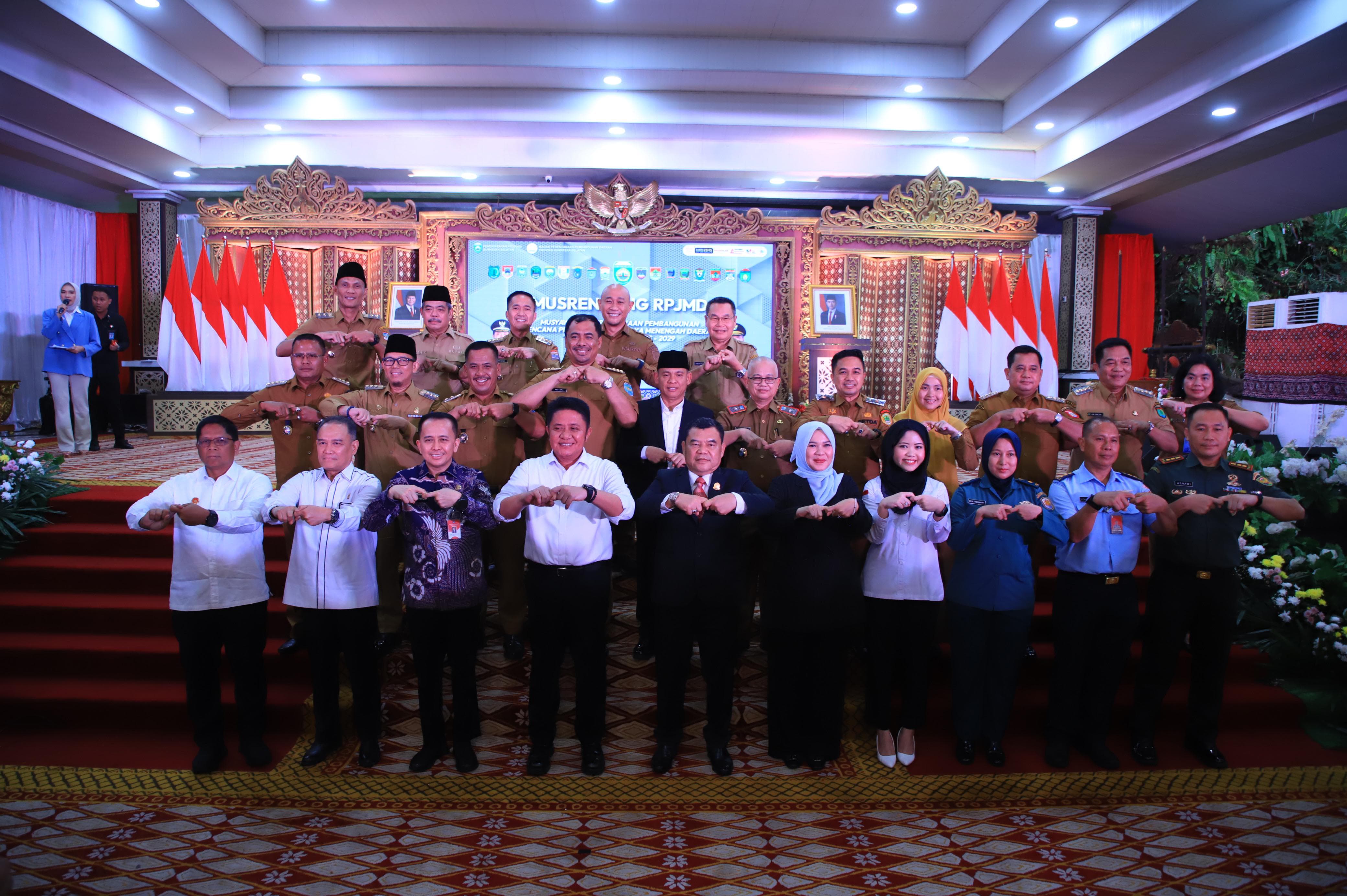 Gubernur  Herman Deru Paparkan 12 Program Prioritas Sumsel 2025–2029 di Musrenbang RPJMD