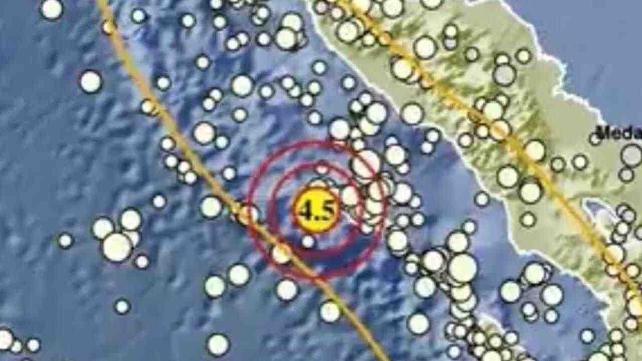 Gempa Magnitudo 4,5 Guncang Sinabang pada Kedalaman 17 Km, Tak Berpotensi Tsunami