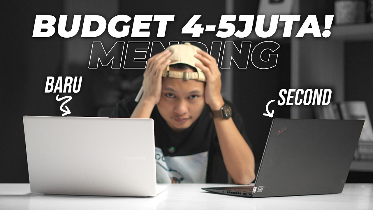 Mending Laptop Baru Kelas Bawah atau ThinkPad X1 Carbon Gen 6 Second? Jangan Salah Beli!