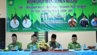 Gelar Workshop Manajemen Masjid, Ini Tujuan DMI Prabumulih