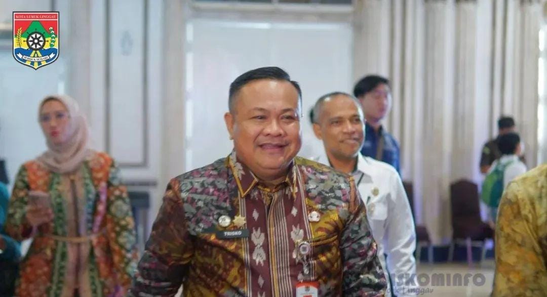 Sekda H Trisko Defriyansa dan Pengurus PKK Kota Lubuklinggau Hadiri Rakon Rakerda Dekranasda