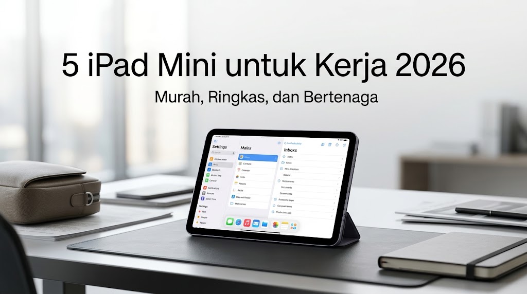 Setara Performa Laptop tapi Bodi Cuma 293 Gram! Ini 5 Pilihan iPad Mini Terbaik Buat Kerja Mobile