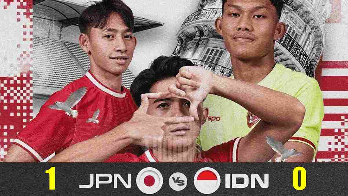Babak Pertama Toulon Cup 2024: Timnas Indonesia U20 vs Jepang, Garuda Nusantara Tertinggal 1-0 di Menit Awal