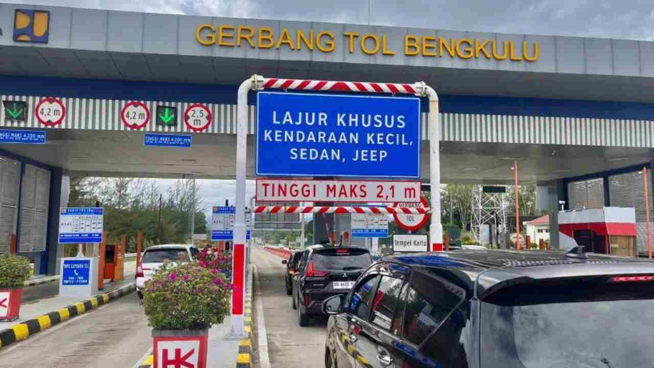Tol Trans Sumatera Diserbu Pemudik, Trafik Harian Tembus 188.975 Kendaraan, Ini Ruas Terpadat