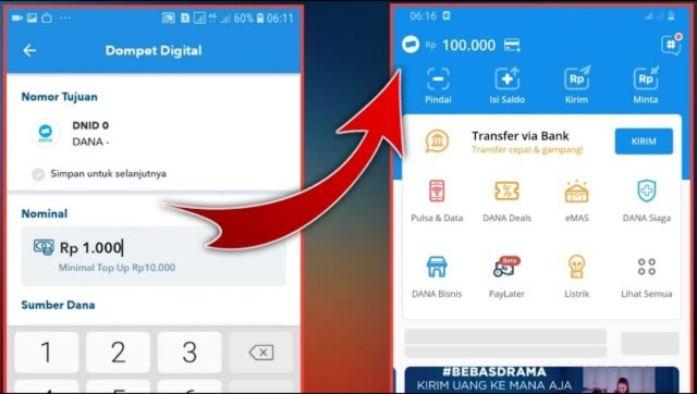 Tanpa Top Up atau Deposit, Ini Cara Dapat Saldo DANA Gratis Rp662.000, Dijamin Cuan Meluncur ke Dompet Digital