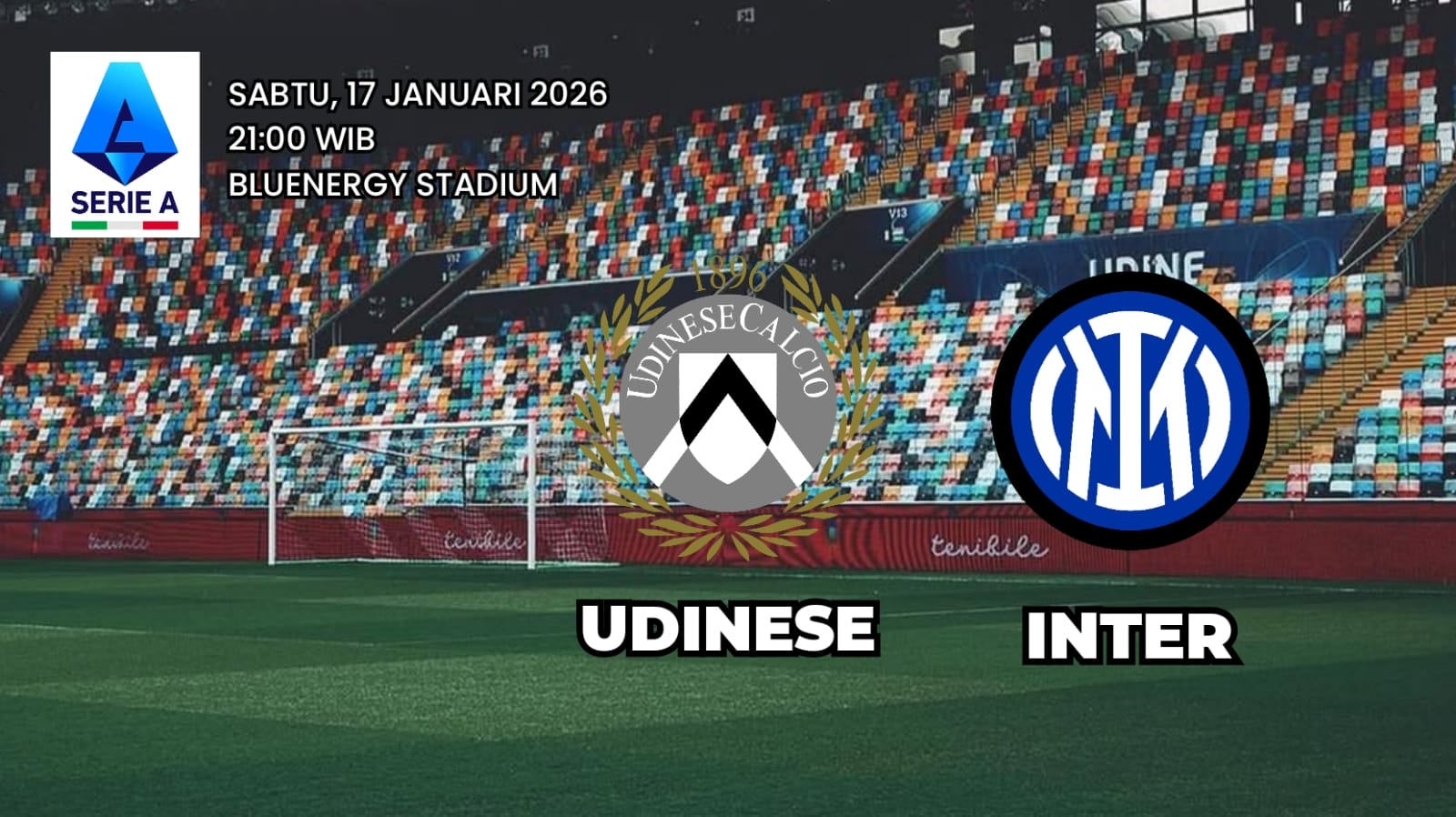 Liga Serie A Udinese vs Inter Milan: Preview lengkap, Prediksi dan Susunan Pemain