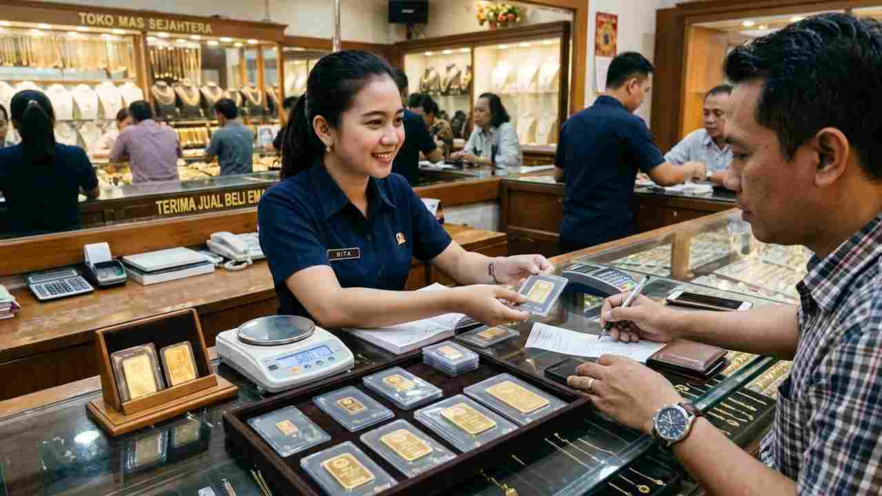Harga Emas Pegadaian Hari Ini Kembali Menguat, Cek Antam, UBS dan Galeri24