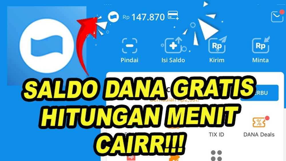 Saldo DANA Gratis Rp80.000 Cair dalam Hitungan Menit Terbukti Membayar Lewat Aplikasi Ini  