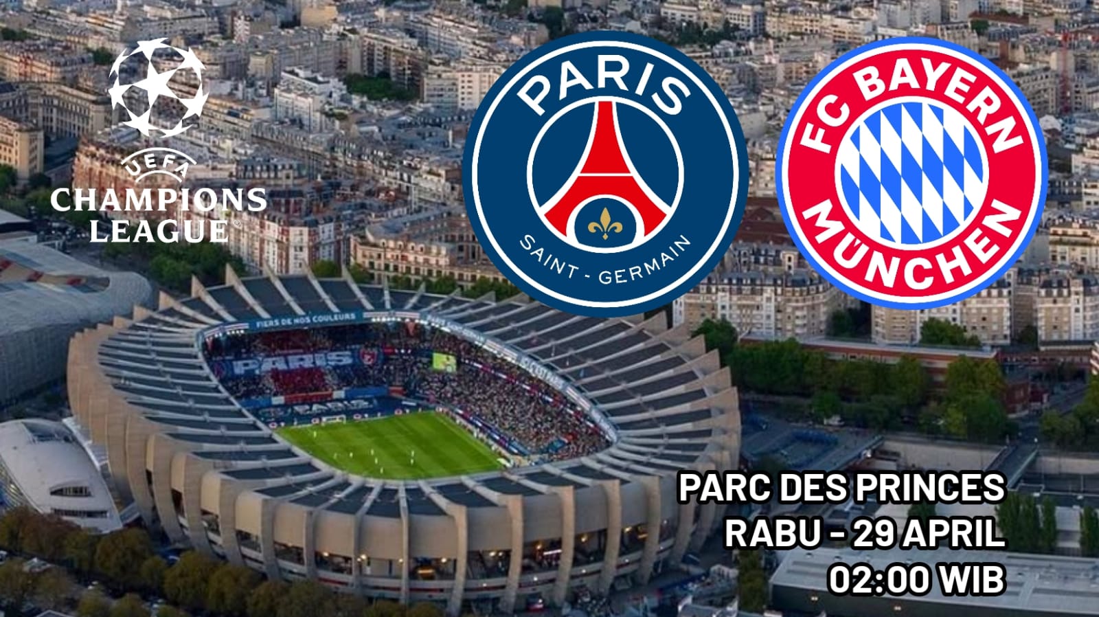 Liga Champion PSG vs Bayern Munich: Menanti Semifinal Leg Pertama Sang Juara Bertahan 