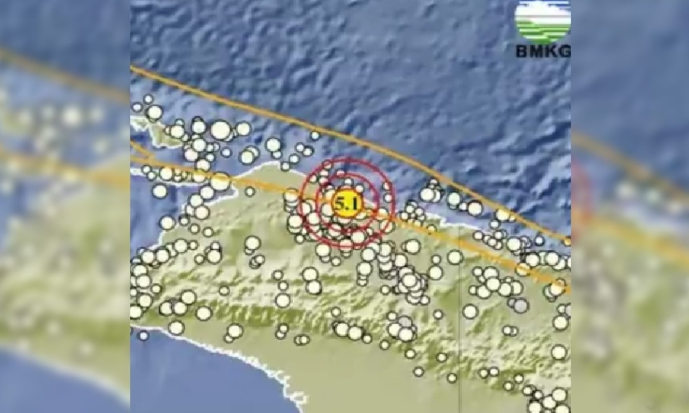 Update BMKG, Gempa 5.1 M Guncang Papua, Tak Berpotensi Tsunami