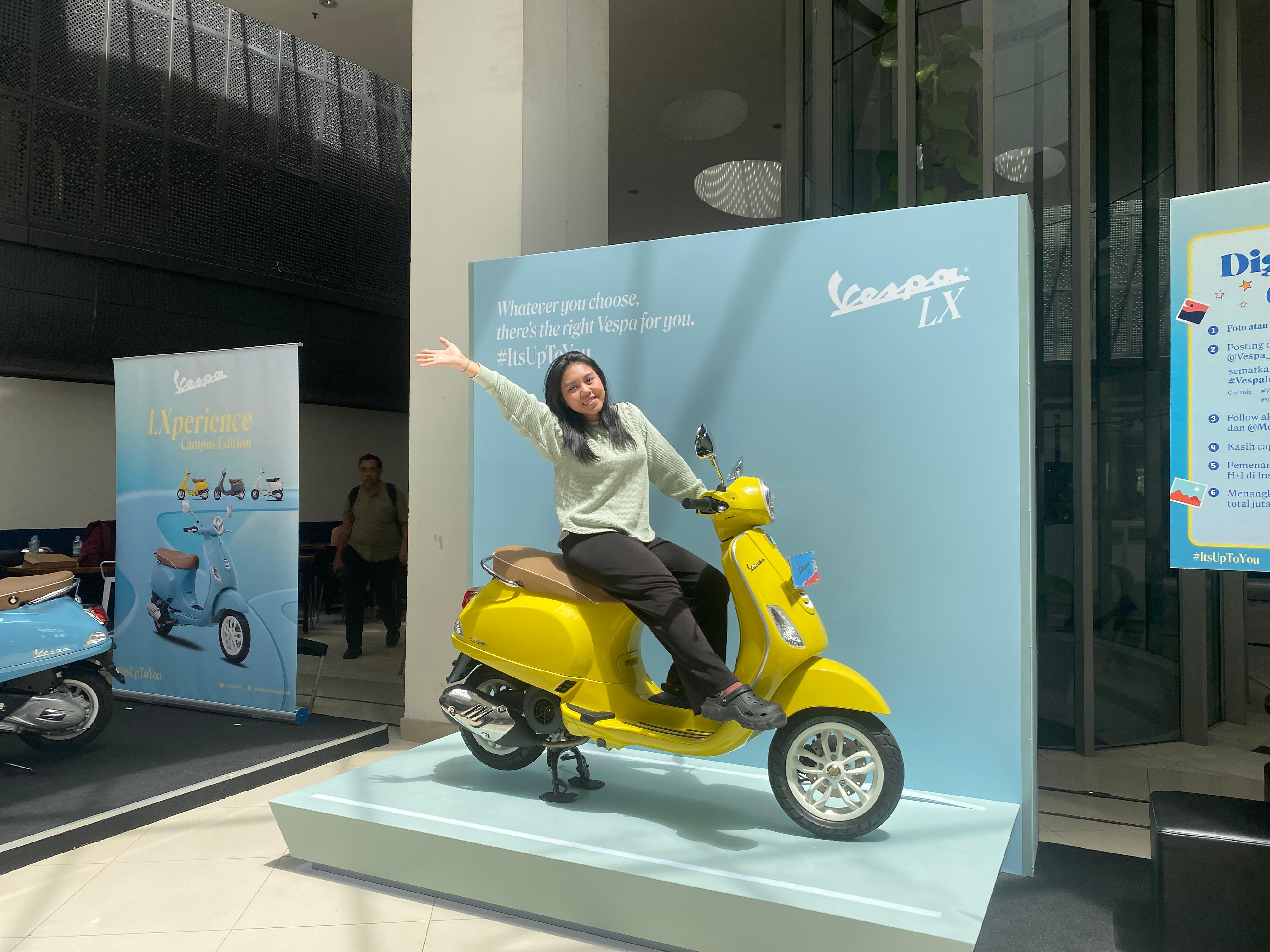 Gelar LXperience, Vespa LX Ajak Anak Kuliah Ekspresikan Kreativitas Kekinian