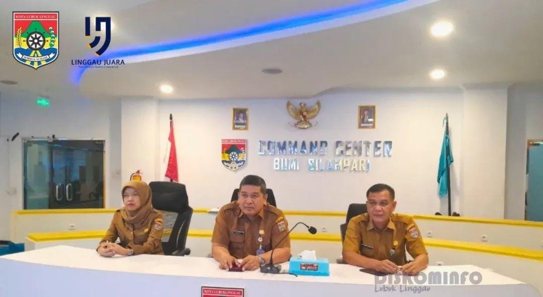 Pejabat Pemkot Lubuk Linggau Ikuti Rakor Inflasi