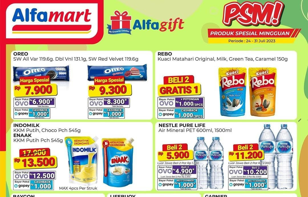 Katalog Promo Alfamart Berlaku Hingga 31 Juli 2023, Ada Promo Spesial Mingguan!