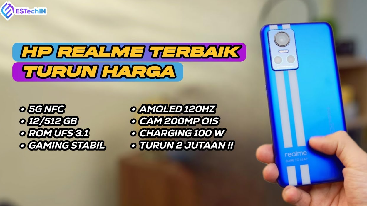 INFO TERBARU, 7 HP Realme Terbaik Turun Harga di 2024, Ini Spesifikasinya, Buruan Beli!