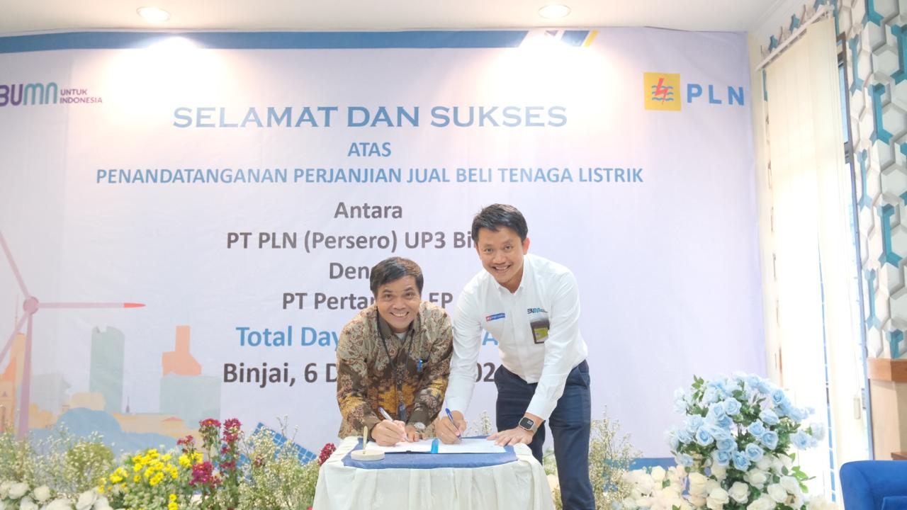 Tambah Daya Listrik di Wilayah Kerja, Pertamina EP Pangkalan Susu Field Jalin Kerjasama dengan PLN