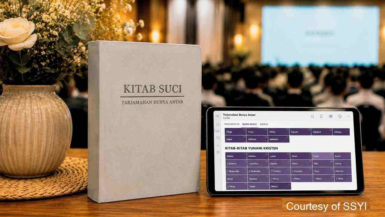Saksi-Saksi Yehuwa Rilis Alkitab Bahasa Sunda, Bisa Diakses Gratis Secara Digital