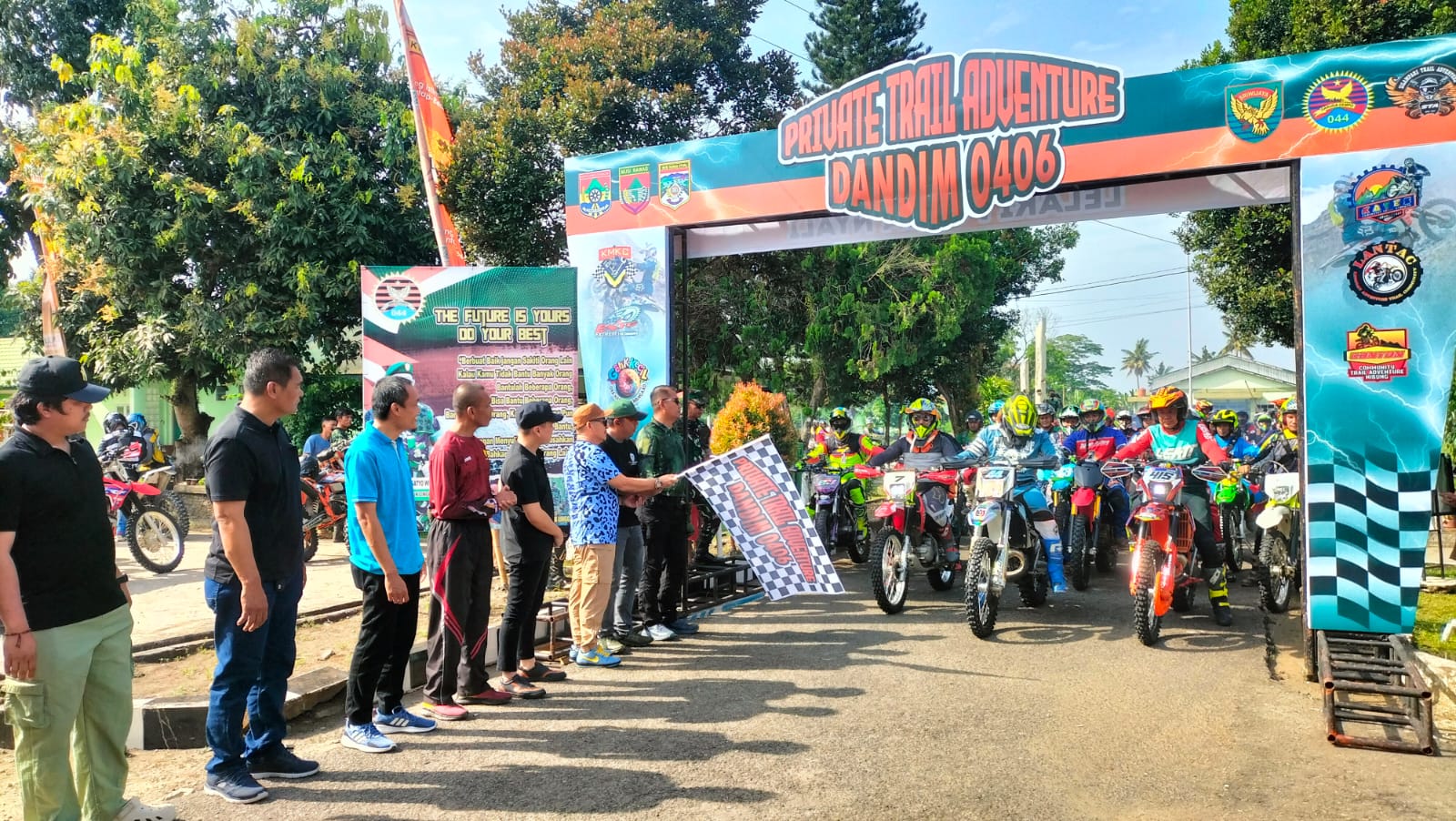 Ratusan Rider Berjibaku Taklukkan Medan Ekstrem Private Trail Adventure Wisata Lubuklinggau