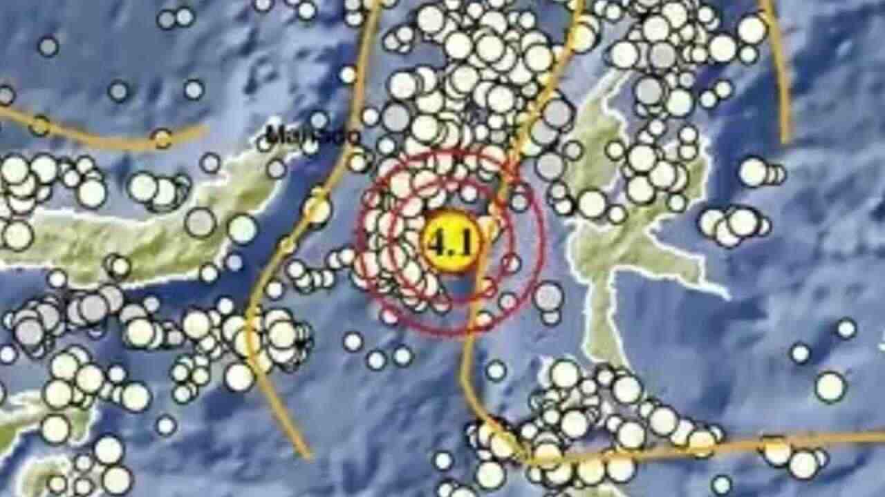 Gempa Magnitudo 4,1 Guncang Ternate pada Kedalaman 10 Km, Tak Berpotensi Tsunami
