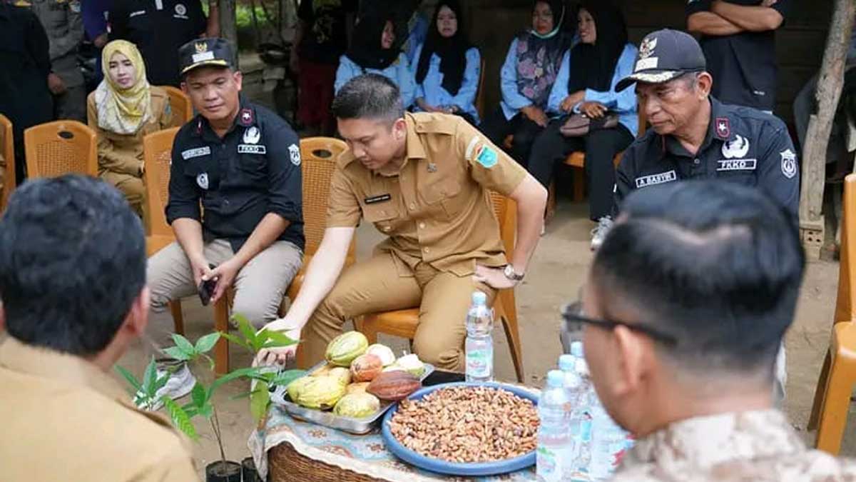 Bupati Panca Apresiasi Panen Perdana Kopi Dataran Rendah di Ogan Ilir