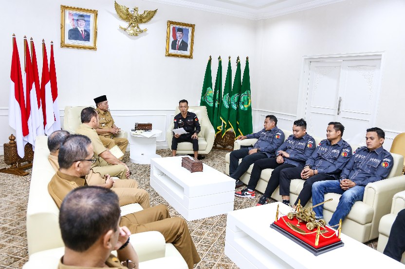 Terima Audiensi Komisioner Bawaslu, Bupati Muba Bilang Begini? 