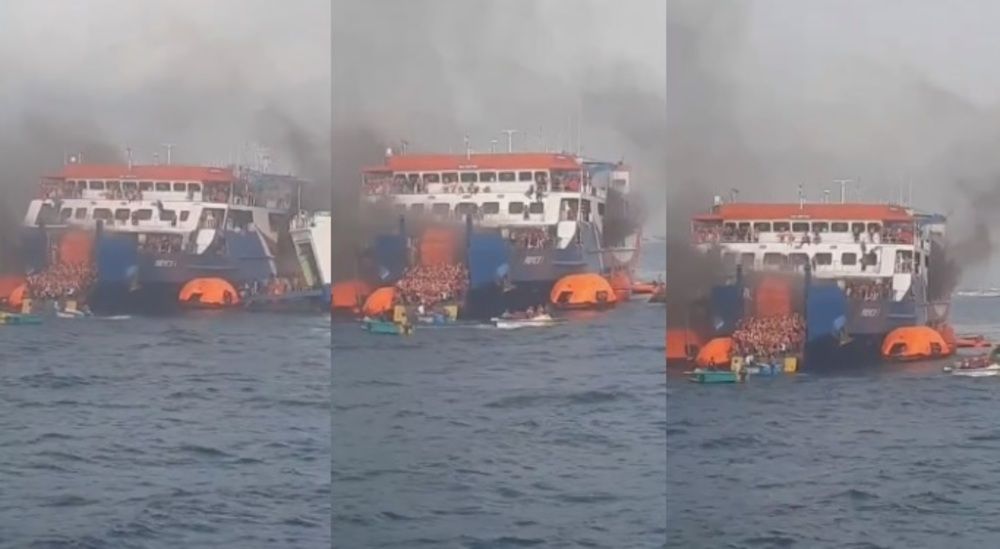 Kapal Fery Terbakar di Selat Sunda, Ternyata Ini Penyebabnya