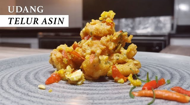Super Enak Bikin Nambah Nasi, Resep Udang Goreng Telur Asin Style Restaurant Bintang 5