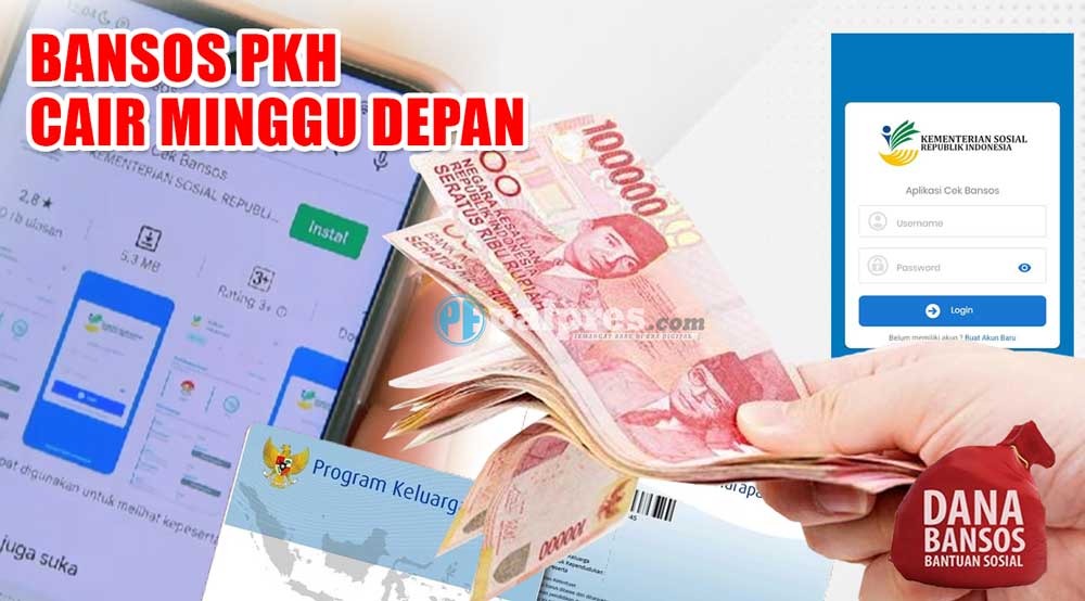 KETIBAN BERKAH! Bansos PKH Mulai Cair Minggu Depan Via Pos dan ATM