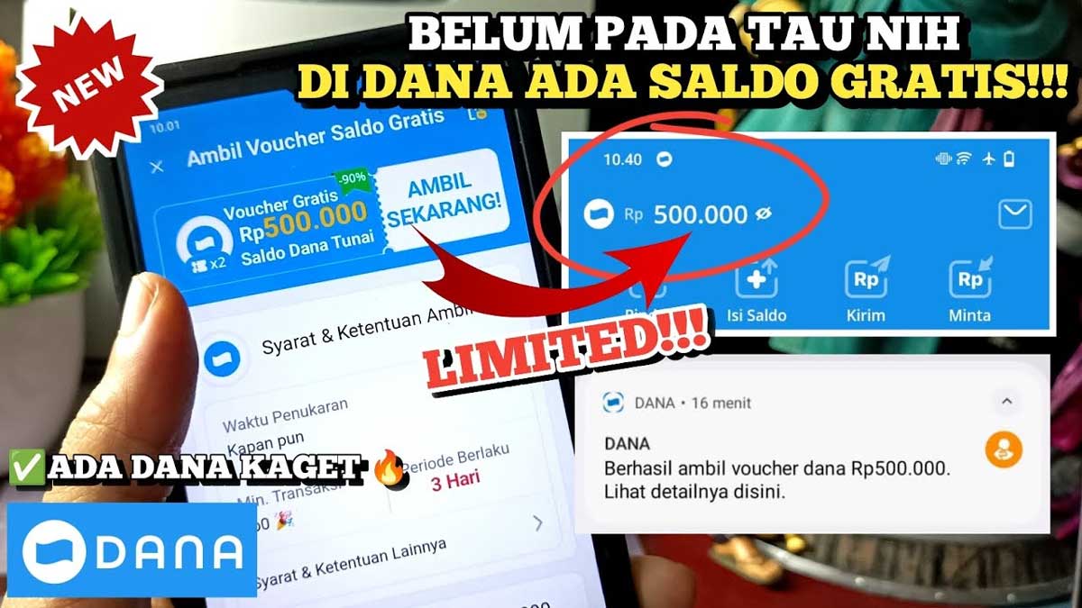 Rezeki Anak Baik! Cuma Isi Survei, Dikasih THR Saldo DANA Gratis Rp340.000 dari Aplikasi Penghasil Uang Ini