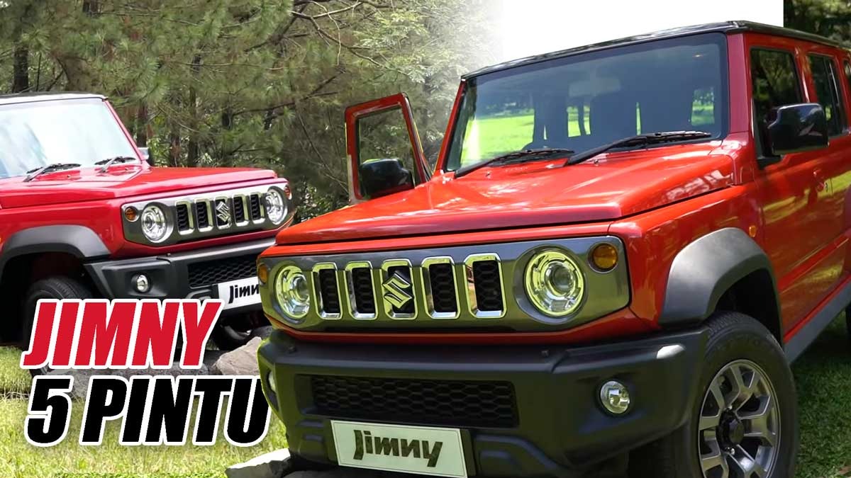 Harga Rp400 Jutaan, Suzuki Jimny 5 Pintu Resmi Diluncurkan di Indonesia, Ada 4 Varian Pilihan