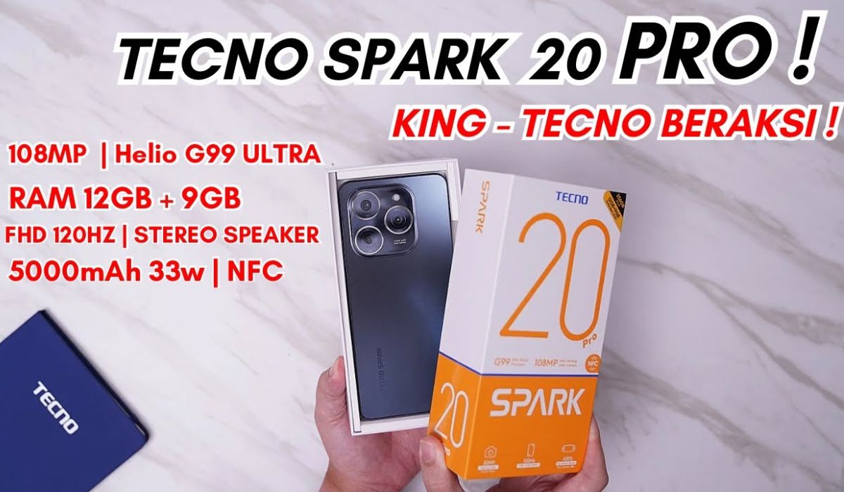 Tecno Spark 20 Pro Series Pakai Kamera 108 MP, Rilis di RI 27 Februari 2024, Harga Murah Meriah! 