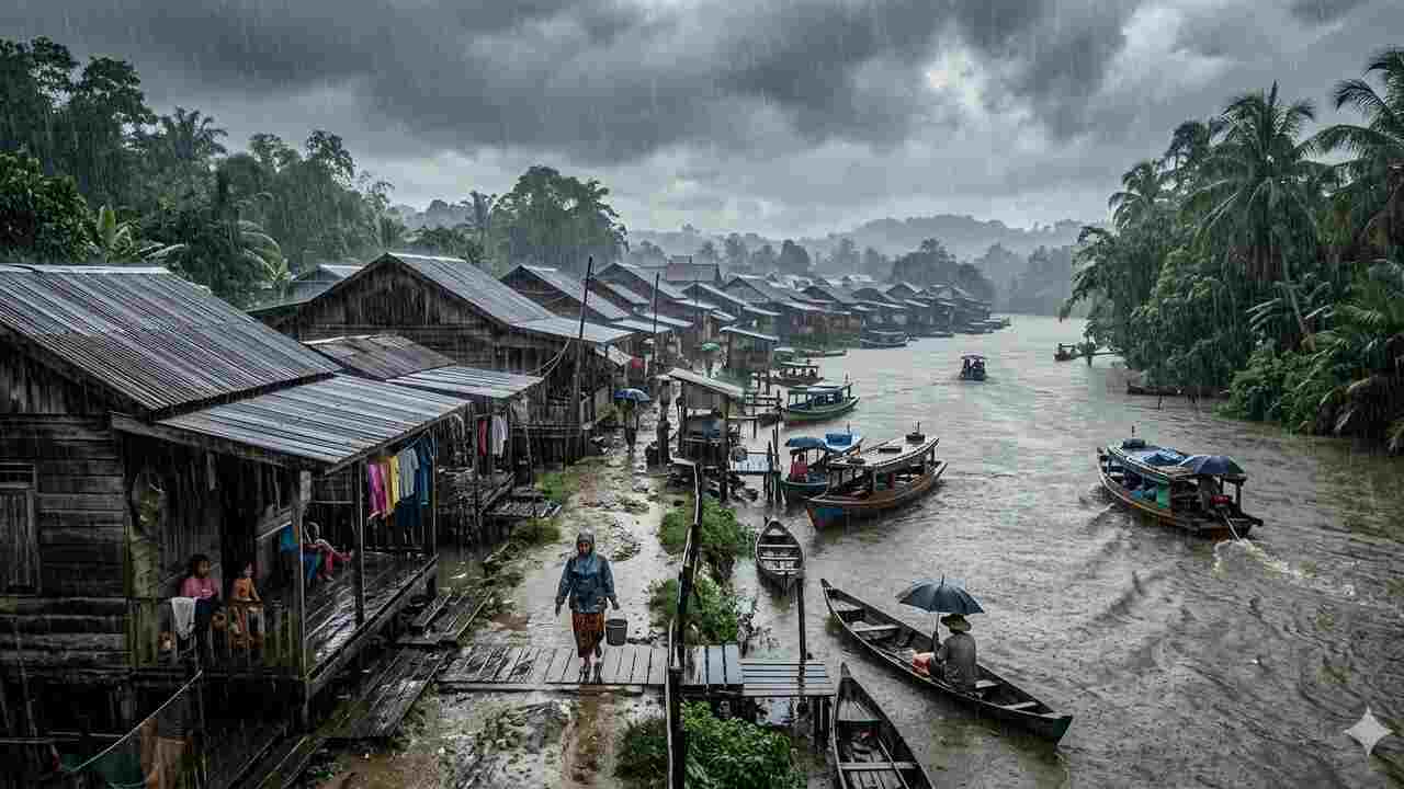 Prakiraan Cuaca Hari Ini di Sumsel, Palembang Waspada Hujan Petir