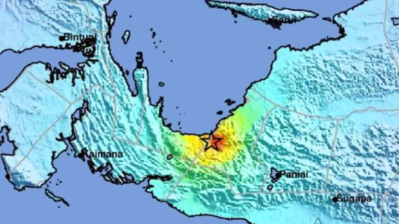 Gempa Magnitudo 6.5 Guncang Nabire Papua, Dipicu Sesar Anjak Weyland, Sebabkan Kerusakan Ringan