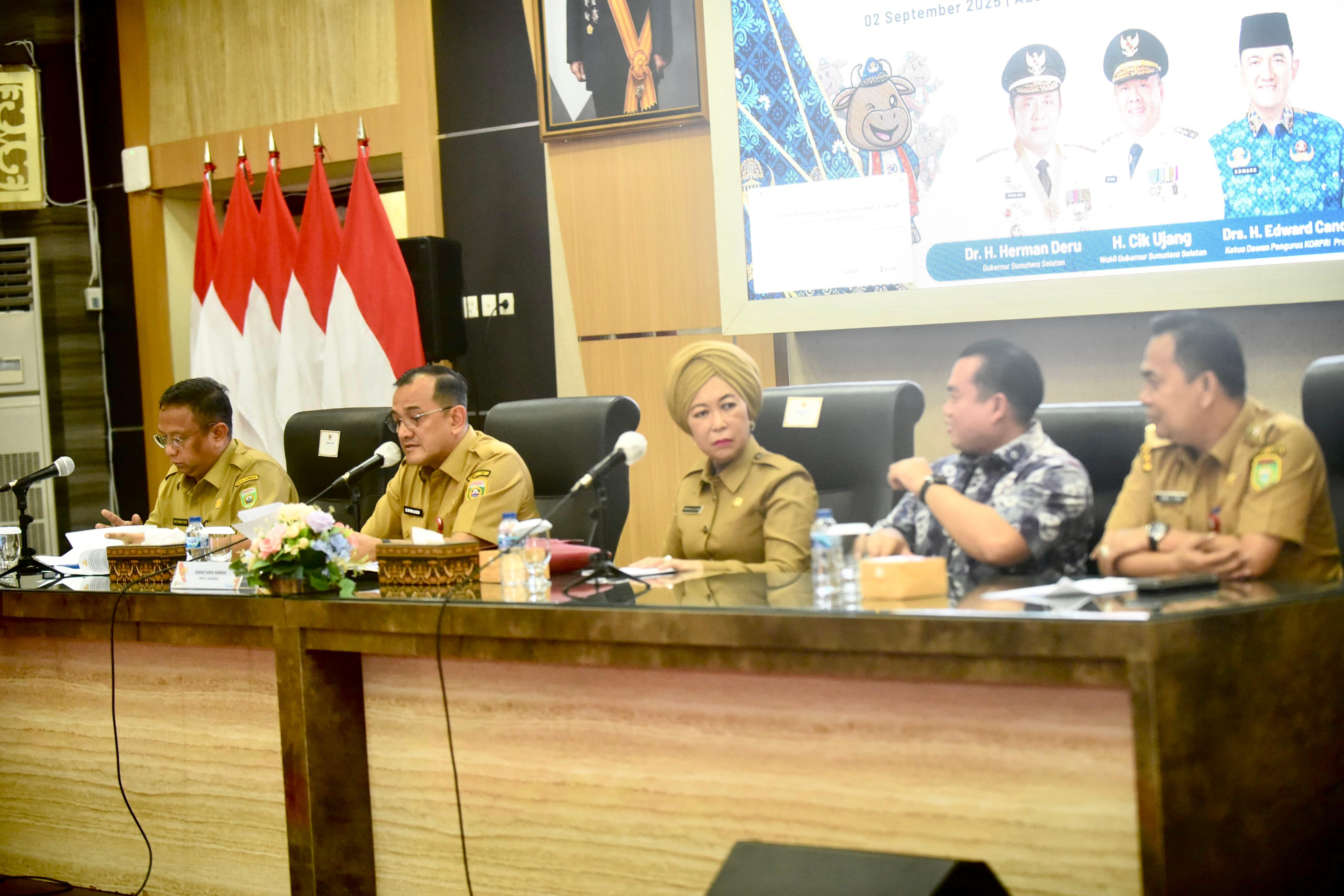 Pemprov Sumsel Matangkan Persiapan Tuan Rumah Pornas XVII KORPRI 2025, Sukses Penyelenggaraan dan Prestasi