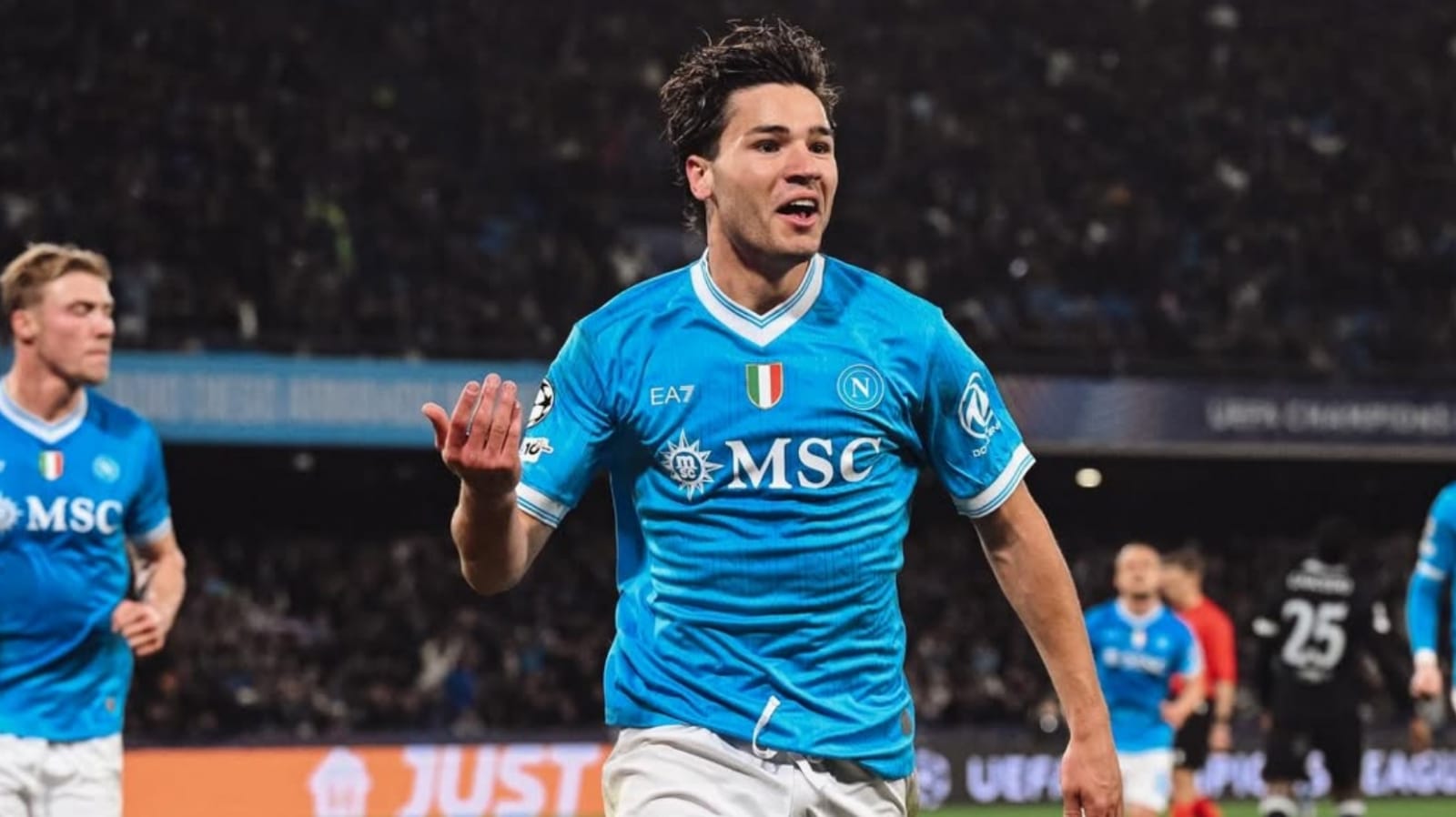 Bintang Muda Antonio Vegara Meringankan Beban Napoli