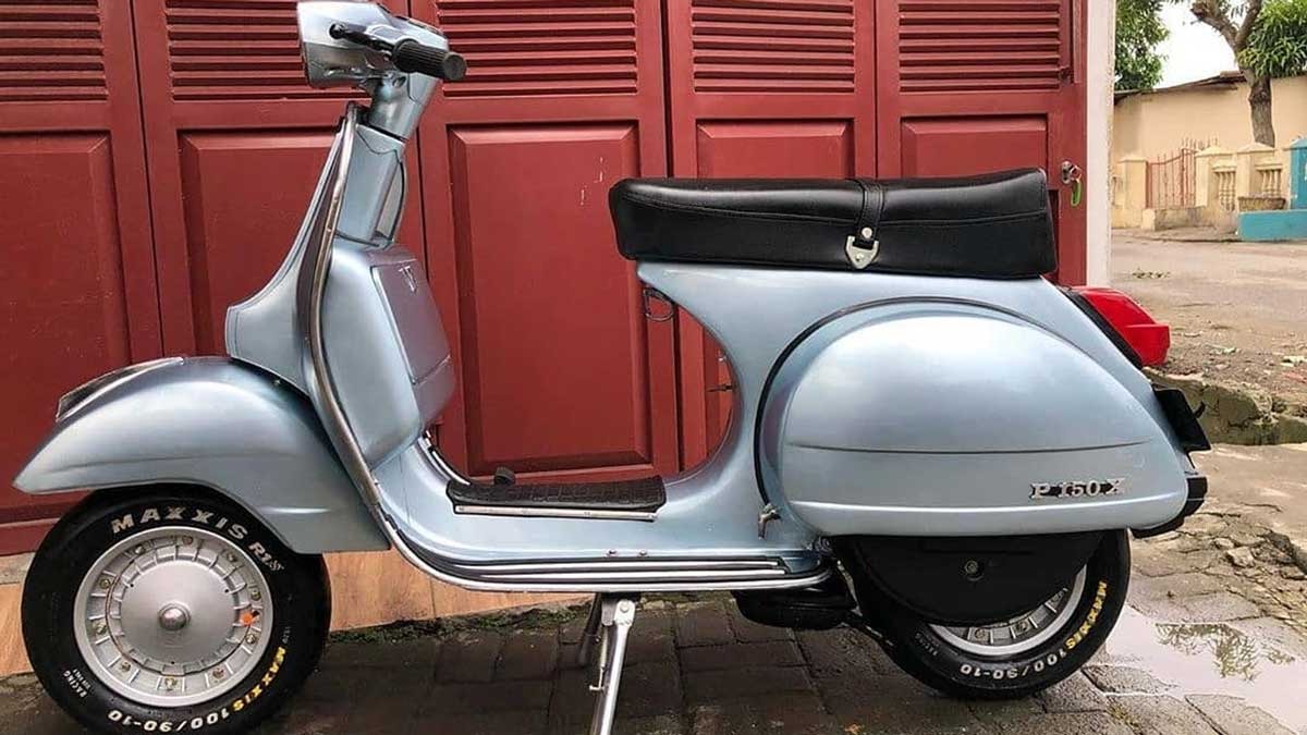 Inilah Keistimewaan Vespa P150X, Nomor 5 Paling Disukai Pecinta Vespa