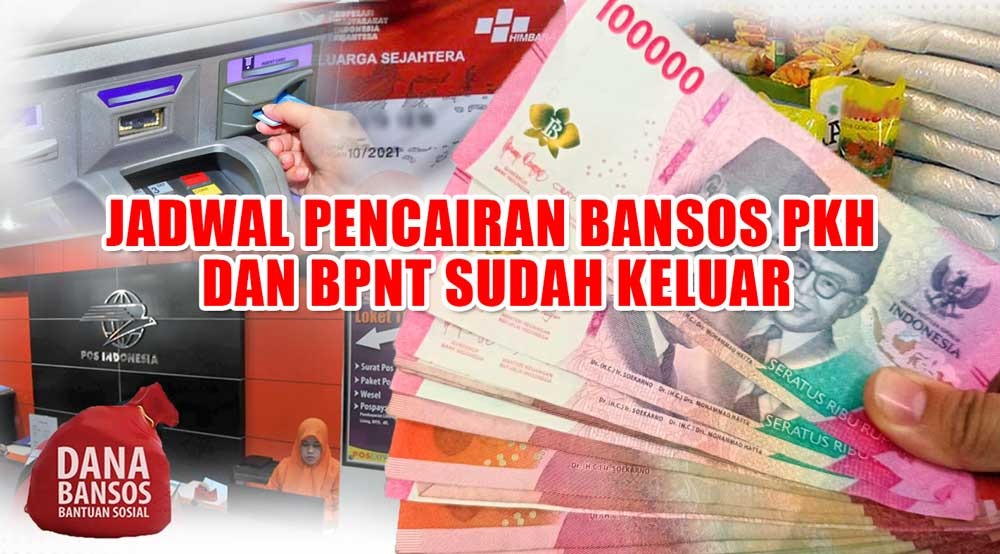 KPM Bersiap, Jadwal Pencairan Bansos PKH dan BPNT Sudah Keluar, Lewat Pos dan ATM 