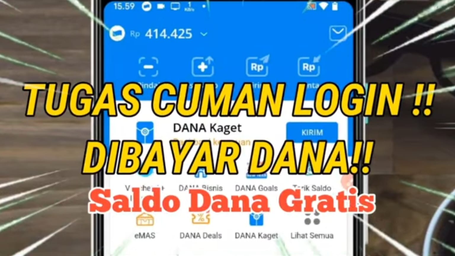 Coba Keberuntunganmu Bermain Apk Penghasil Uang Berikut Ini, Dibayar Saldo DANA Gratis