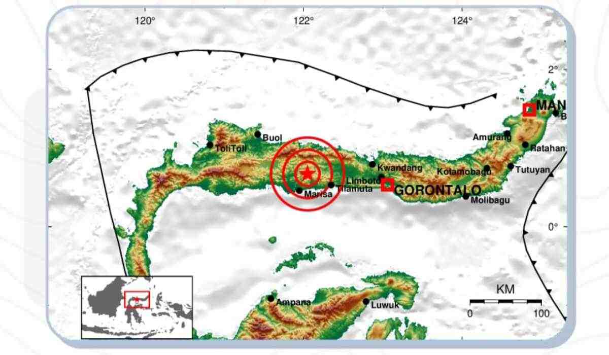 Update BMKG, Pagi Ini Gempa Guncang Gorontalo dan Papua, Segini Kekuatan Magnitudonya