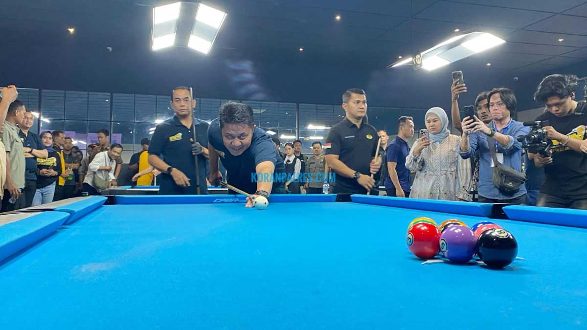 Tutup Relung Billiard Challenge 2025, Kapolda Sumsel Dorong Turnamen Serupa Rutin Digelar