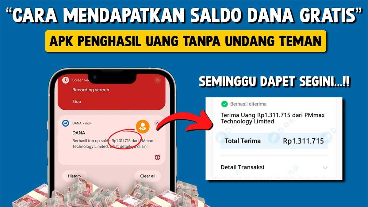 Hasilkan Rp112.000 Per Hari dari Rumah, Modal Email Aktif, Saldo DANA Cair Tanpa Henti!