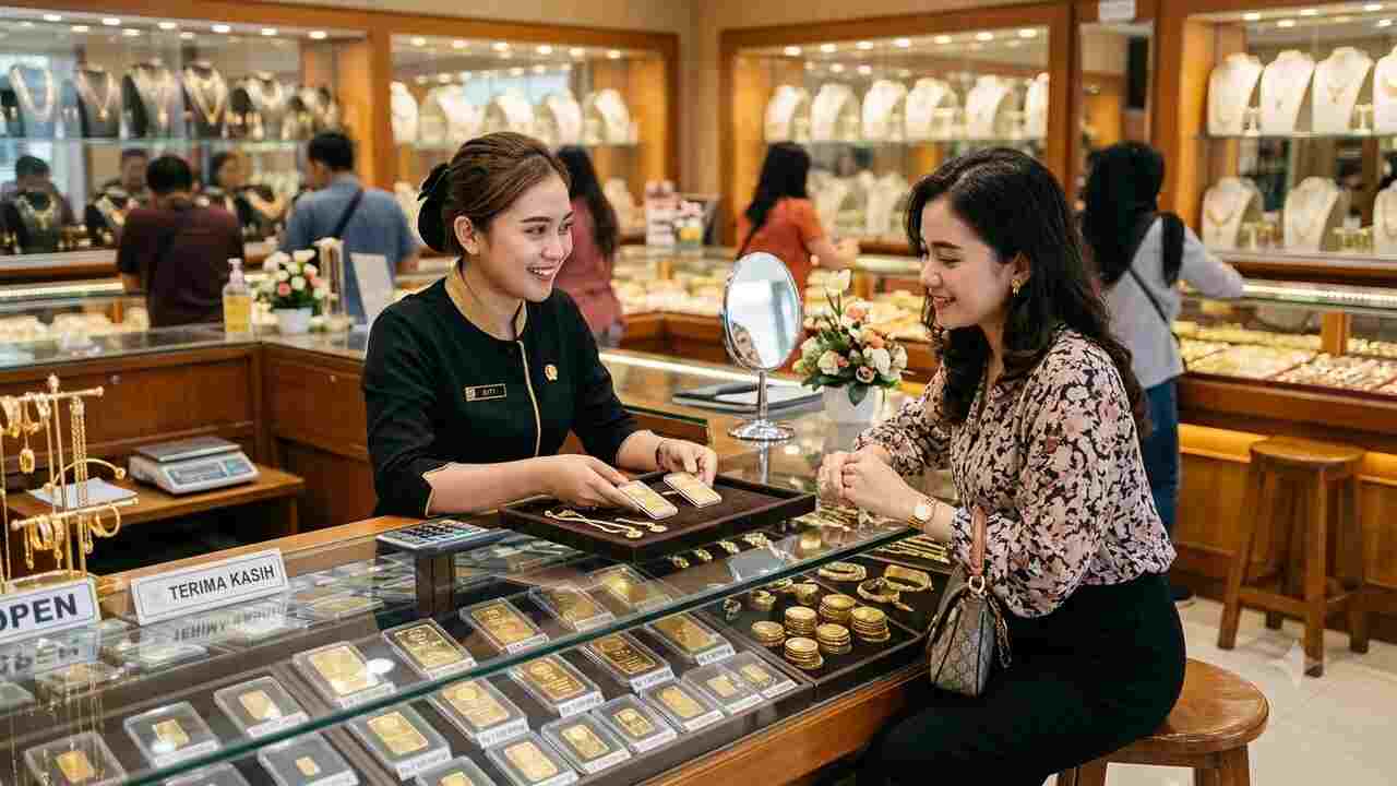 Update Harga Emas Pegadaian 5 Agustus 2026, Galeri24, Antam dan UBS Kompak Turun