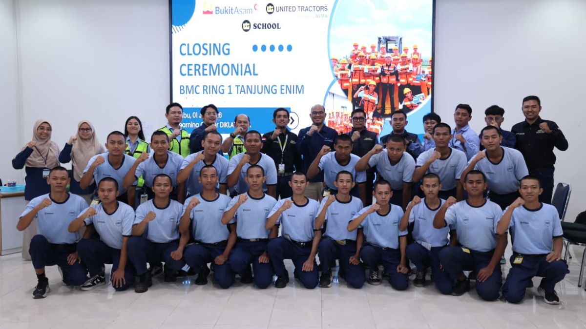 Tutup Program Basic Mechanic Course Ring 1 Tanjung Enim, PTBA Cetak 19 Mekanik Muda Siap Kerja