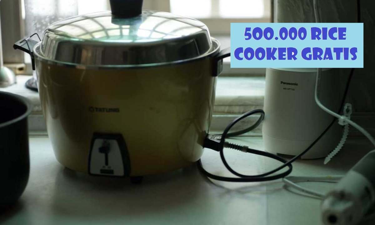 Pemerintah Bagikan 500 Ribu Rice Cooker Gratis November Ini, Bukan Kebijakan Politik