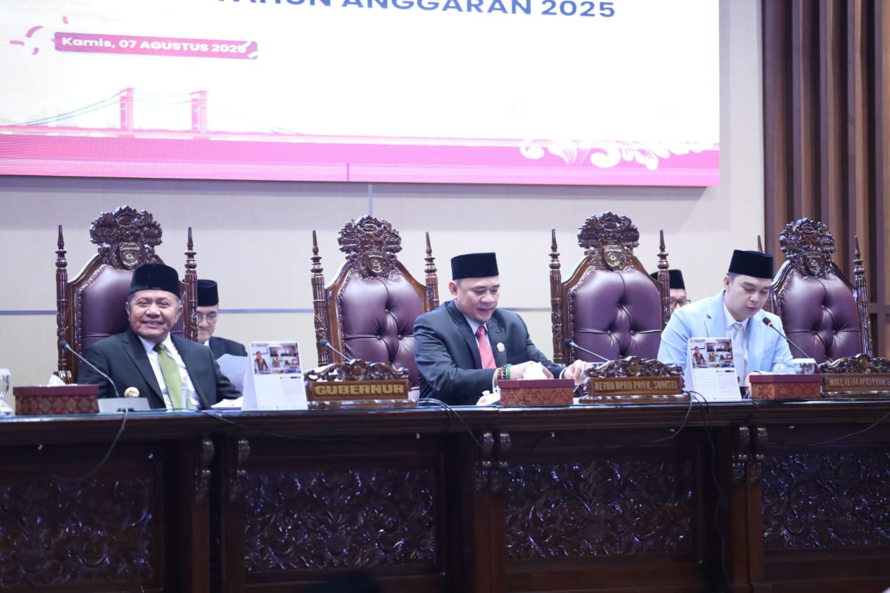 TOK! DPRD dan Pemprov Sumsel Sepakati 3 Raperda jadi Perda, Ini Rinciannya 