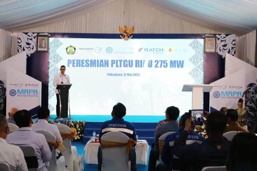 Menteri ESDM Resmikan PLTGU Riau
