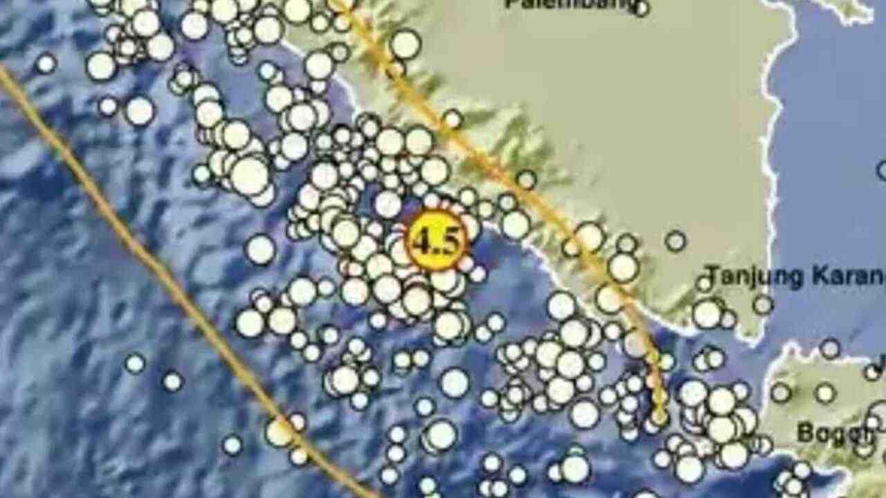 Gempa Magnitudo 4.5 Guncang Kaur Bengkulu Pagi Ini, Cek Kedalaman dan Episentrumnya