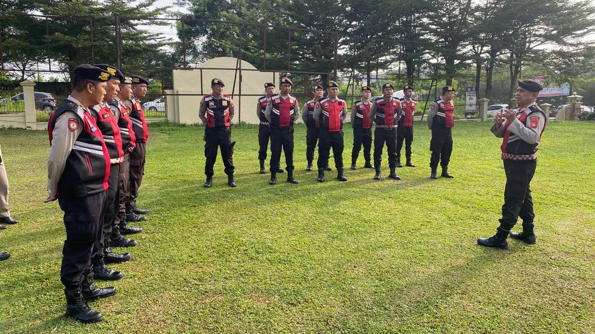 Siaga Karhutla: Samapta Polres Ogan Ilir Pastikan Alutsista Penjinak Api Siap Tempur